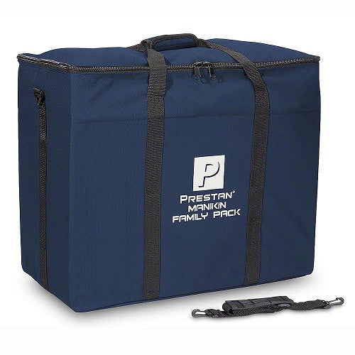 PRESTAN-11399 Bolsa de transporte azul para maniquíes profesionales, paquete familiar