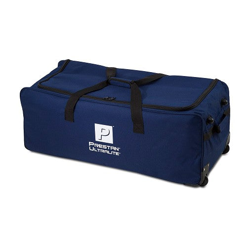 PRESTAN-11643 Bolsa de transporte de lujo azul con ruedas y asa retráctil para maniquí PRESTAN Ultralite, paquete de 12