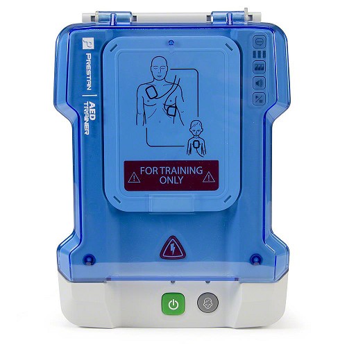 PRESTAN-PP-AEDT2-101 Professional AED Trainer PLUS with English/Spanish Module, Single; includes (1) set of Adult/Child Training Pads with Pad Sensing System, Pads Storage Case, Carry Bag and Instructions"