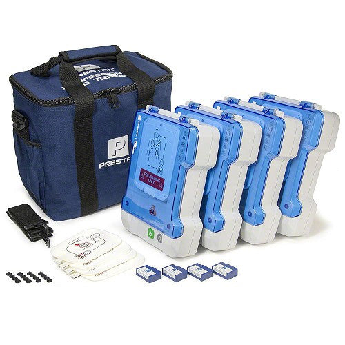 PRESTAN-PP-AEDT2-101 Professional AED Trainer PLUS with English/Spanish Module, Single; includes (1) set of Adult/Child Training Pads with Pad Sensing System, Pads Storage Case, Carry Bag and Instructions"