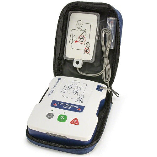 PRESTAN-PRESTAN-AEDUT-101 AED UltraTrainer with English/Spanish Languages, Single; includes (1) set of Adult/Child Training Pads with unique Pad Sensing System, Pads Storage Tray, Carry Bag and Instructions"