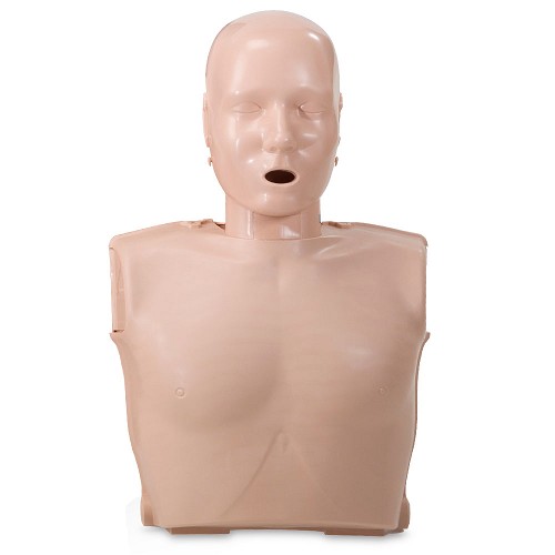 PRESTAN-PP-ULM-1200-DS Ultralite Manikin without CPR Feedback, 12-Pack (Dark Skin); includes (12) complete Ultralite Manikins, (150) Ultralite Face-Shield/Lung-Bags and a Deluxe Carry Bag on wheels with retractable pull handle and Instructions"