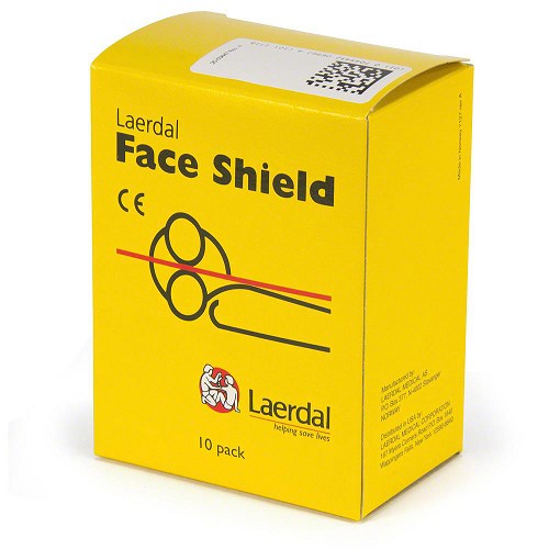 Barrera de RCP con protector facial LAERDAL-46000001 (paquete de 50)