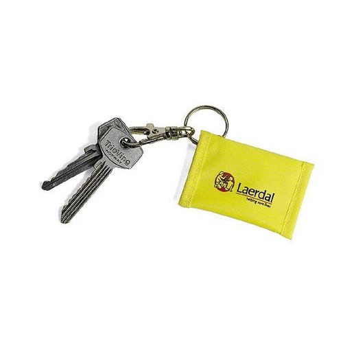 LAERDAL-460008 Face Shield Key Ring Yellow (pkg 25)