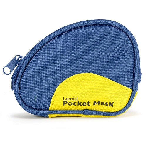 LAERDAL-82004033 Pocket Mask w/ Gloves, Blue Soft Case