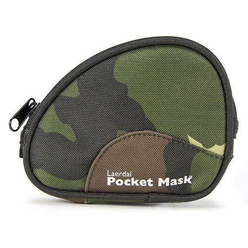 LAERDAL-82004233 Pocket Mask w/ Gloves, Camouflage Soft Case