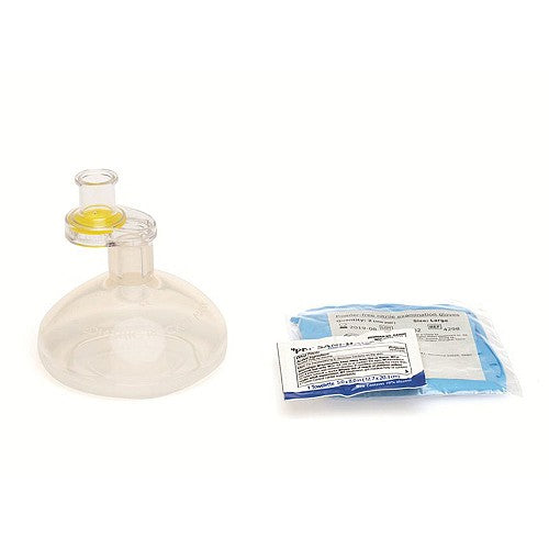 LAERDAL-820054 Mascarilla de bolsillo pediátrica con guantes, bolsa de polietileno resellable