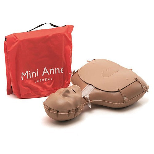 LAERDAL-106-10400 Mini Anne Plus Body completo con bolsa para bomba