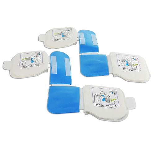 ZOLL-8900-0809-01  Replacement CPR-D Demo Pads.  Includes a pair of CPR-D replacement electrode pads with tabbed pull-away gel covers (ie.e two “Demo Pad” assemblies