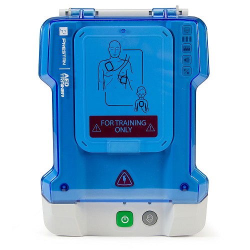 PRESTAN-PP-AEDT2-KIT-101 Professional AED Trainer PLUS Kit with English/Spanish Module, Single; includes (1) set of Adult/Child Training Pads with Pad Sensing System, Pads Storage Case, AED Trainer PLUS Remote Control, Carry Bag and Instructions"