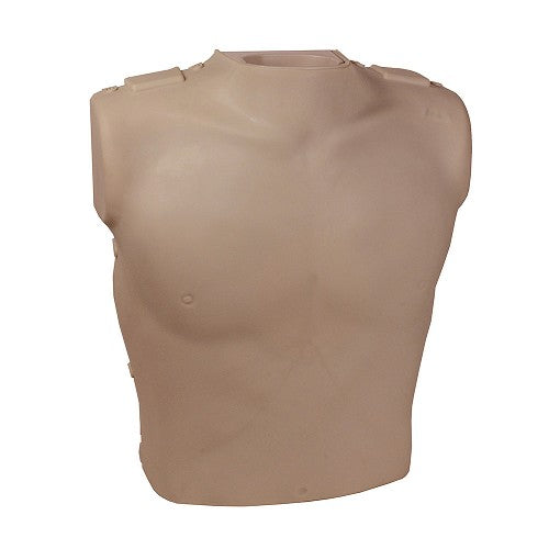 PRESTAN-RPP-ABODY-1M-DS Conjunto de torso para maniquí profesional adulto con retroalimentación de RCP, individual (piel oscura); listo para usarse con un conjunto de cabeza