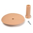 PRESTAN-RPP-APLATE-1 Compression Assembly for Professional Adult Manikin; contains Chest Plate, Screw and Sleeve