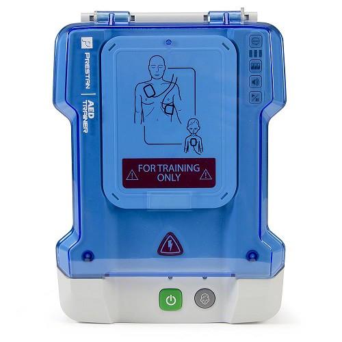 PRESTAN-PP-AEDT2-401 Professional AED Trainer PLUS with English/Spanish Module, 4-Pack; includes (4) sets of Adult/Child Training Pads with Pad Sensing System, (4) Pads Storage Cases, 4-Pack Carry Bag and Instructions"