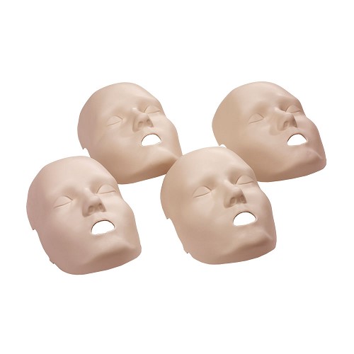 PRESTAN-RPP-CFACE-4-DS Face Skin Replacement for Professional Child Manikin, 4-Pack (Dark Skin)