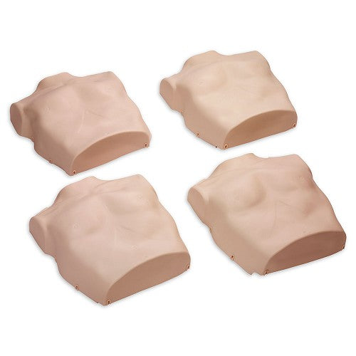 Reemplazo de piel para torso PRESTAN-RPP-CSKIN-4-DS para maniquí infantil profesional, paquete de 4 (piel oscura)