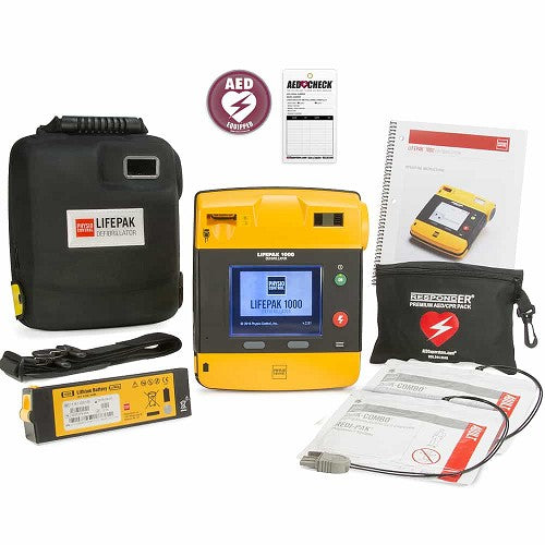 STRYKER-99425-000025 Pantalla de ECG LIFEPAK 1000 con estuche de transporte