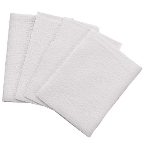 TIDI Products-917489 Podiatry Towel, Printed in.TIDI Toesin., 2-Ply Tissue/ Poly, 13in. x 18in., Latex Free (LF), 500/cs (45 cs/plt) , case