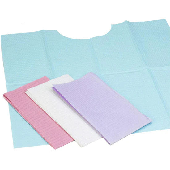 TIDI Products Contour Neck Bib, 17in. x 18in