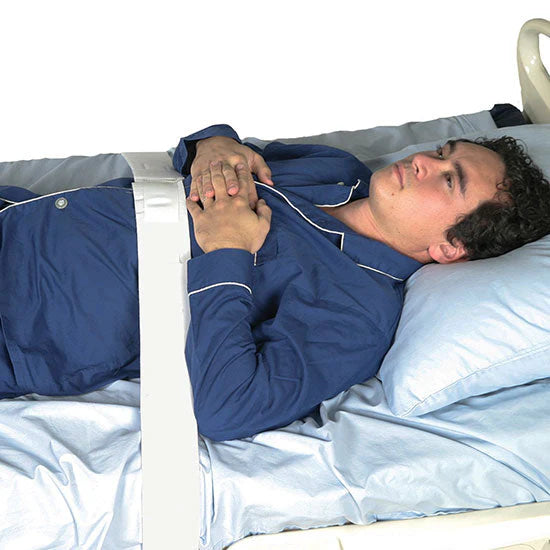 Posey/TIDI Products-5551 Strap, Knee & Body Disposable LLC, For Hospital Beds, Dozen (Continental US + HI Only)
