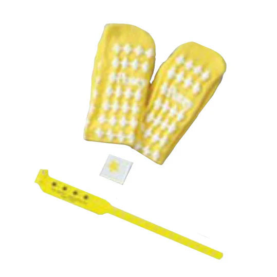 Posey/TIDI Products-6236Y Deluxe Kit with Regular Size Socks, LLC, Yellow (Continental US + HI Only) , each