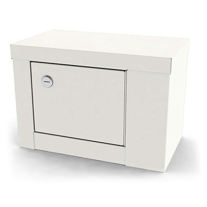 UMF MEDICAL-7784QW – Single Door, Single Lock Steel Narcotic Locker with one shelf
