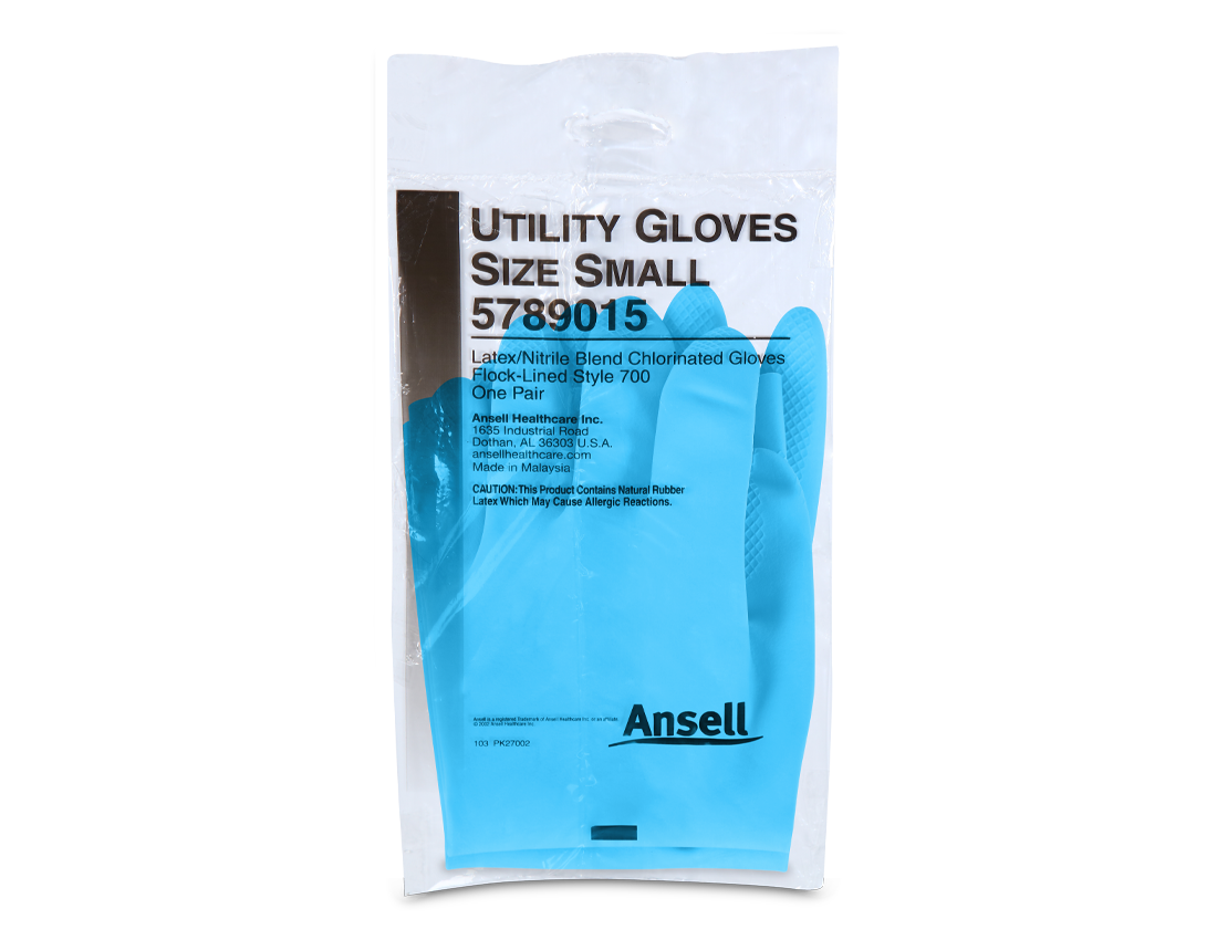 Ansell Latex/Nitrile Blend Utility Gloves