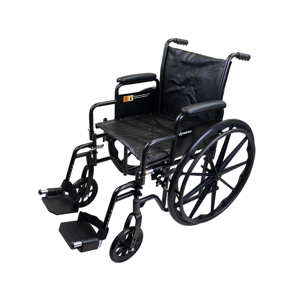 Dynarex DynaRide S2 Wheelchair w/ Detach Desk Arm, Leg Rest Style (FR/ELR)