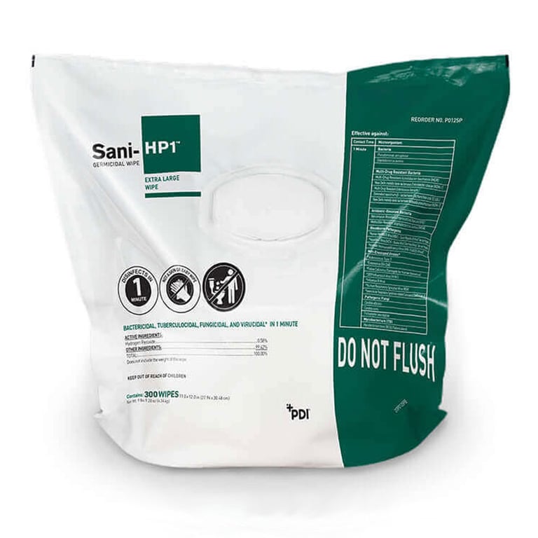 PDI Sani-HP1 Germicidal Wipes