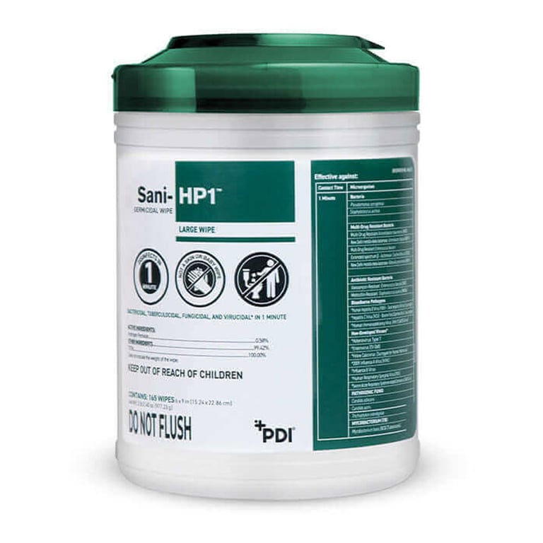 PDI Sani-HP1 Germicidal Wipes