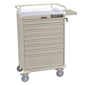 Harloff-VLT216EBOX Value Unit-Dose Box Cart, 216 Capacity, Electronic Pushbutton Lock with Key Override, Programmable, Standard Package Each