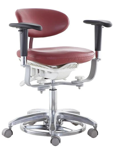 Graham Field- Surgical Stool w/Crescent Back Foot Operated