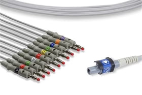 Welch Allyn/Hillrom-RE-PC-AHA-BAN  Direct-Connect EKG Patient Cable (Each)