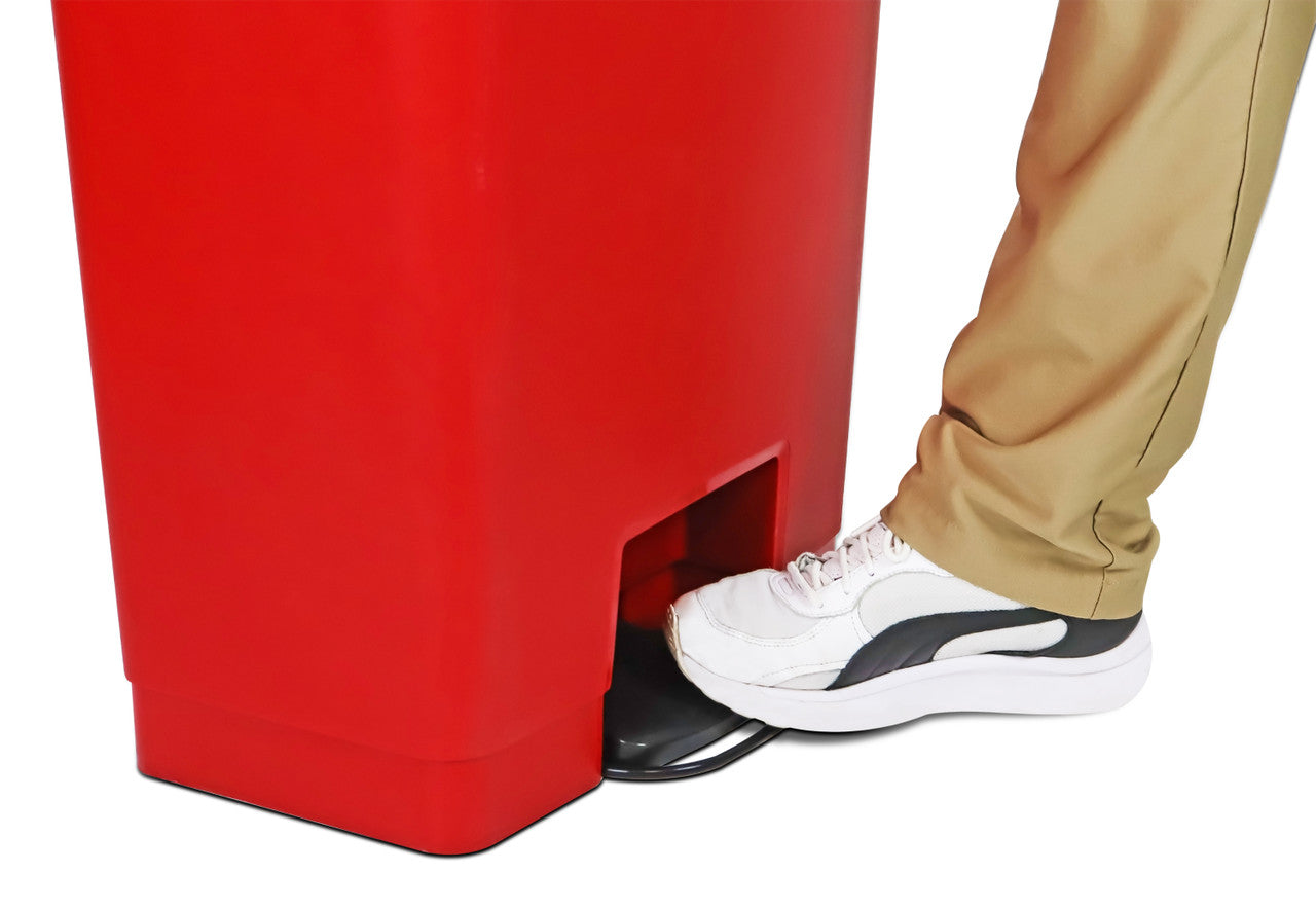 DETECTO Waste Mate Plastic Waste Receptacle