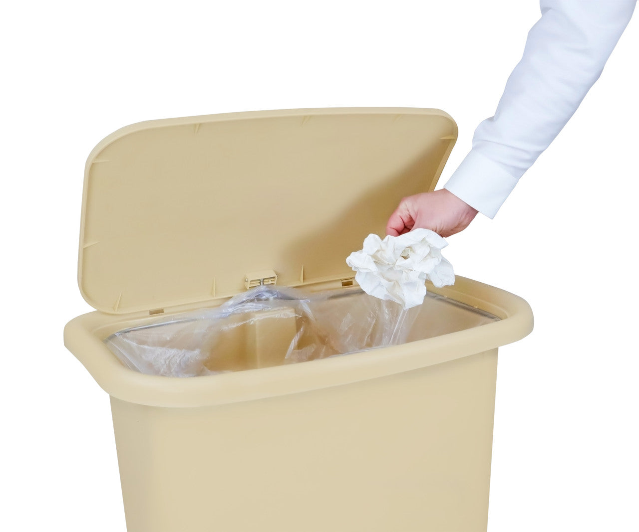 DETECTO Waste Mate Plastic Waste Receptacle