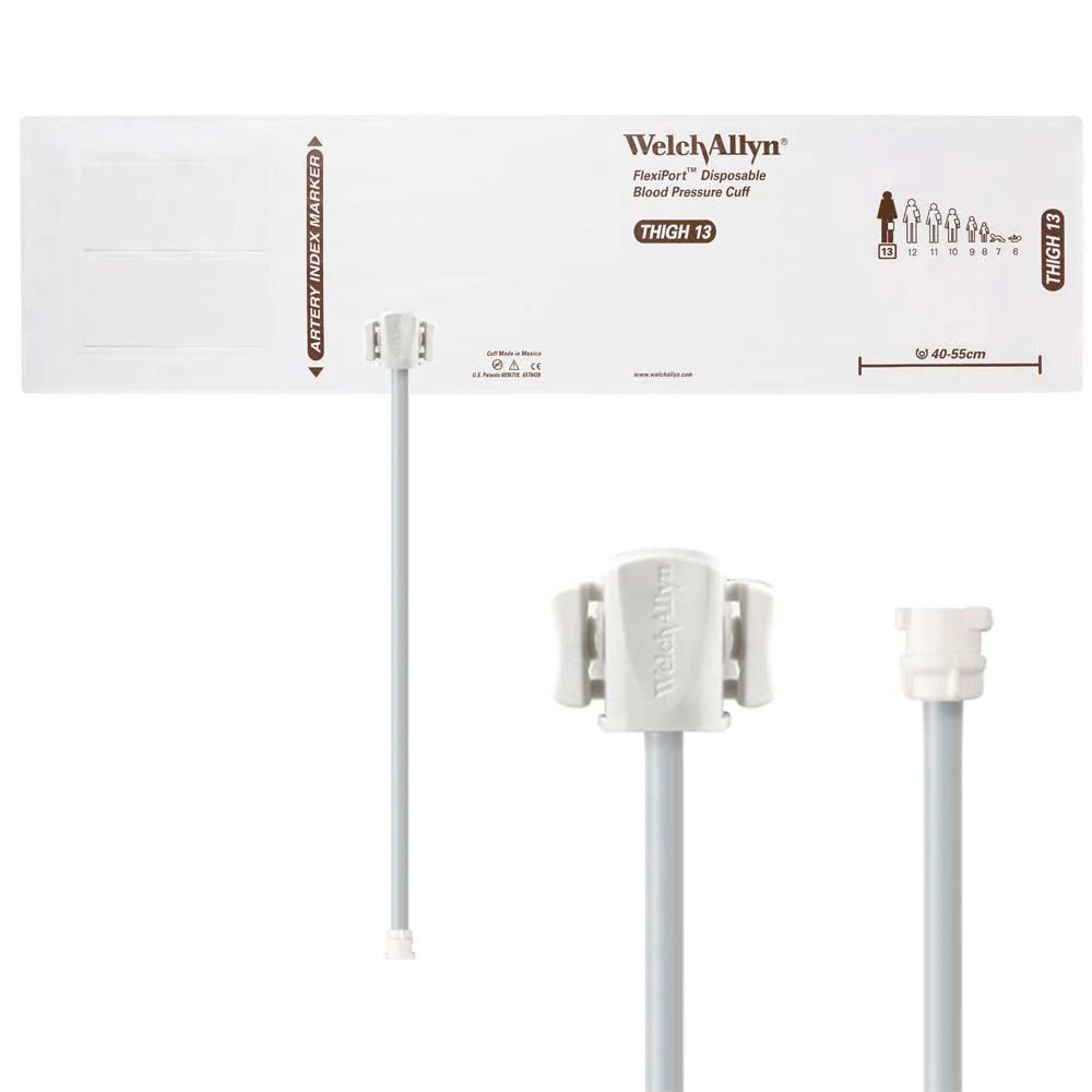 Welch Allyn/Hillrom FlexiPort Blood Pressure Cuff with One-Tube Locking Type Connector