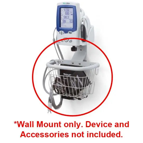 Welch Allyn/Hillrom-4701-62 Wall Mount and Basket for Spot, Spot Lxi & CVSM Vital Signs Monitors (Each)