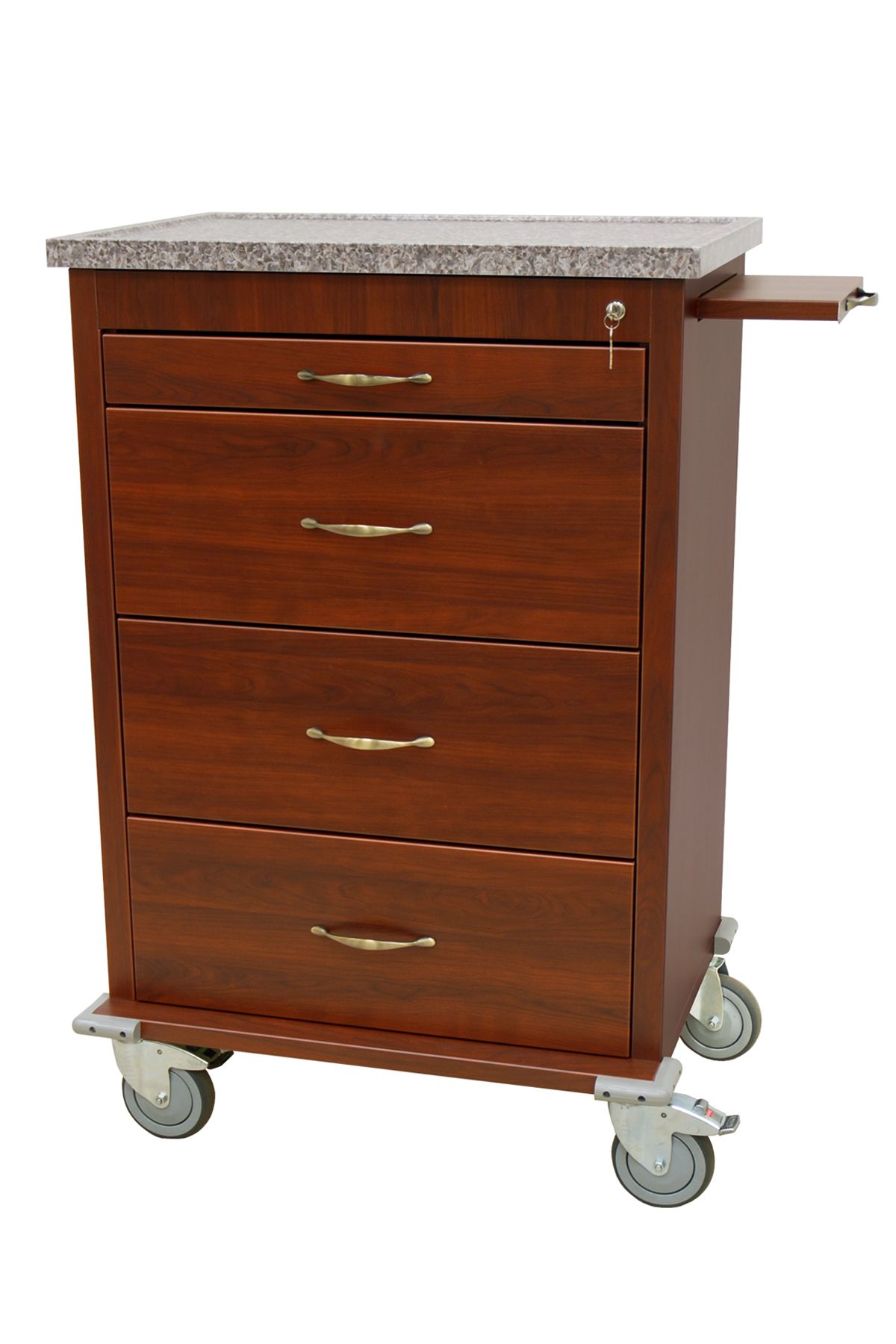 Harloff Wood Vinyl Aluminum Cart