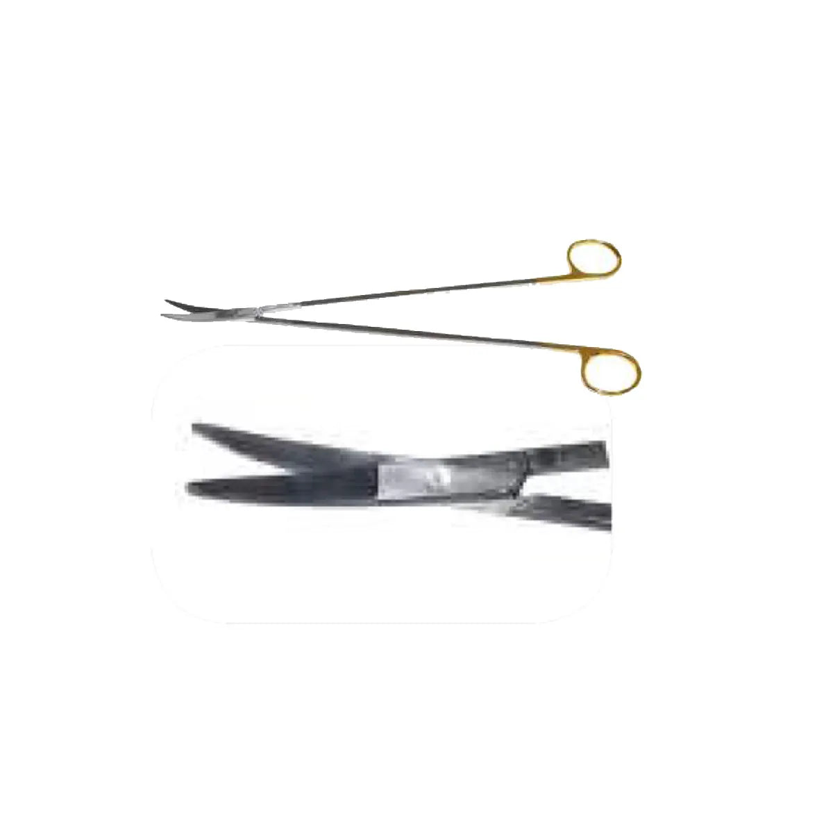 MedGyn-041010 IUD Scissor Curved 10" (254mm)