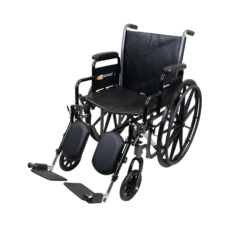 Dynarex DynaRide S2 Wheelchair w/ Detach Desk Arm, Leg Rest Style (FR/ELR)