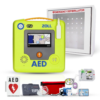 ZOLL-8511-001102-01 ZOLL® AED 3 Fully Automatic: Zoll 3 Fully-Auto with AED 3 Battery Pack, CPR Stat-Padz Adult Electrodes, Operators Manual and 6-year manufacturer warranty"