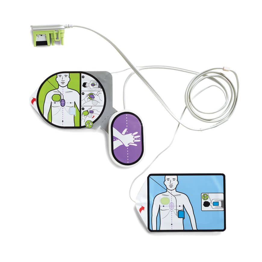 ZOLL-8900-000280-01 CPR Uni-padz™III Universal (Adult/Pediatric) electrodes (5 Shelf Life)